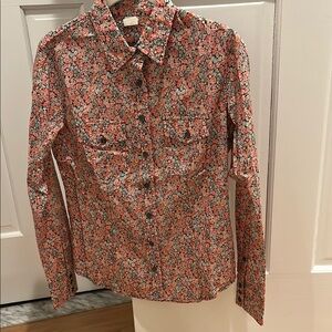 J. Crew Floral Women’s Button-down Shirt - Multicolor